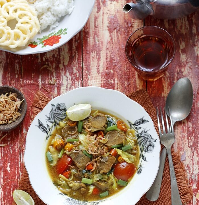 TONGSENG KAMBING TANPA SANTAN